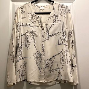 Ecru brand silk top